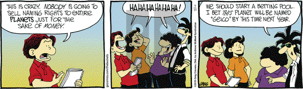 The Buckets on Saturday April 13, 2019 Comic Strip