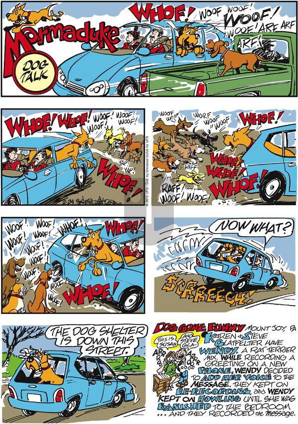 Marmaduke on Sunday February 24, 2013 Comic Strip