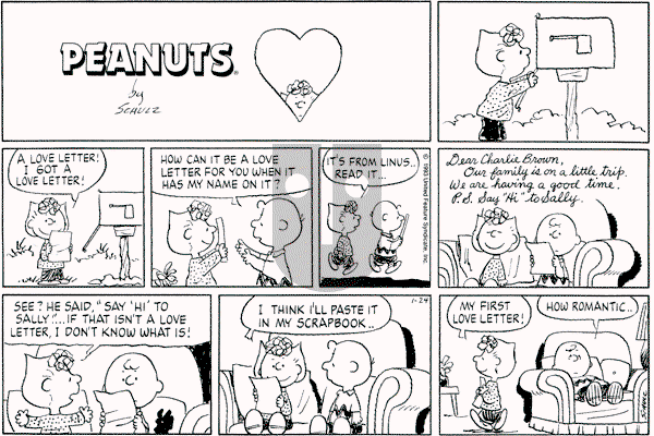 Peanuts - Sunday January 24, 1993 Comic Strip