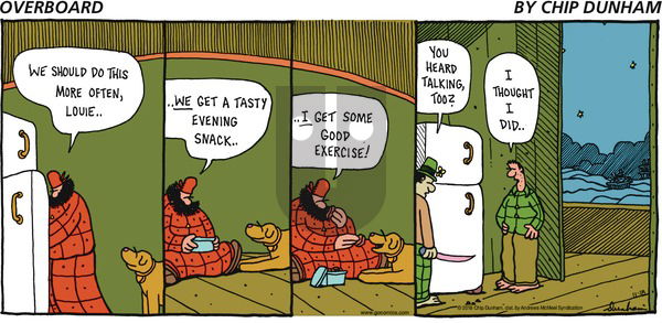 Overboard on Sunday November 18, 2018 Comic Strip