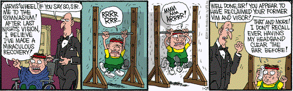 Monty on Saturday January 29, 2011 Comic Strip