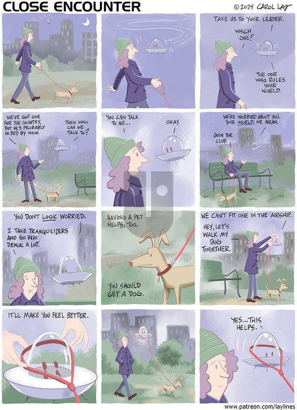 Lay Lines on Monday November 18, 2024 Comic Strip