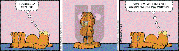 Garfield - Monday May 29, 2023 Comic Strip