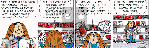 Cathy Classics on Thursday February 9, 2012 Comic Strip