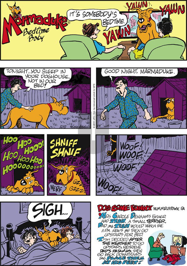Marmaduke on Sunday June 15, 2014 Comic Strip