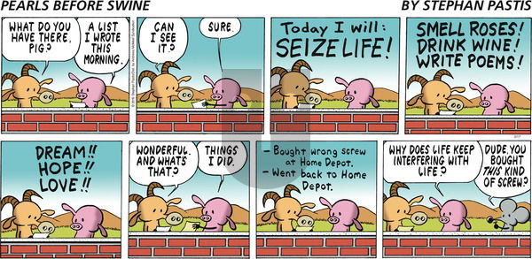 Pearls Before Swine on Sunday March 17, 2019 Comic Strip