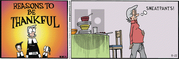 Grand Avenue on Thursday November 22, 2018 Comic Strip