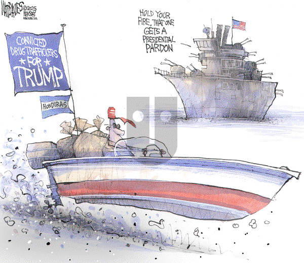 Matt Davies on Tuesday December 2, 2025 Comic Strip