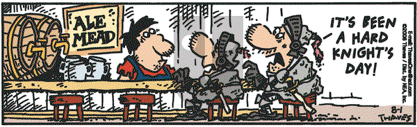 Frank and Ernest on Friday August 1, 2008 Comic Strip