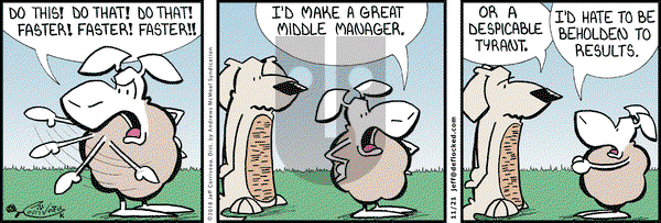 DeFlocked on Wednesday November 21, 2018 Comic Strip