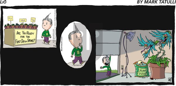 Lio on Sunday March 15, 2020 Comic Strip