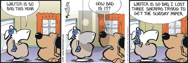 DeFlocked on Wednesday January 25, 2017 Comic Strip