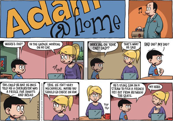 Adam@Home on Sunday October 20, 2013 Comic Strip