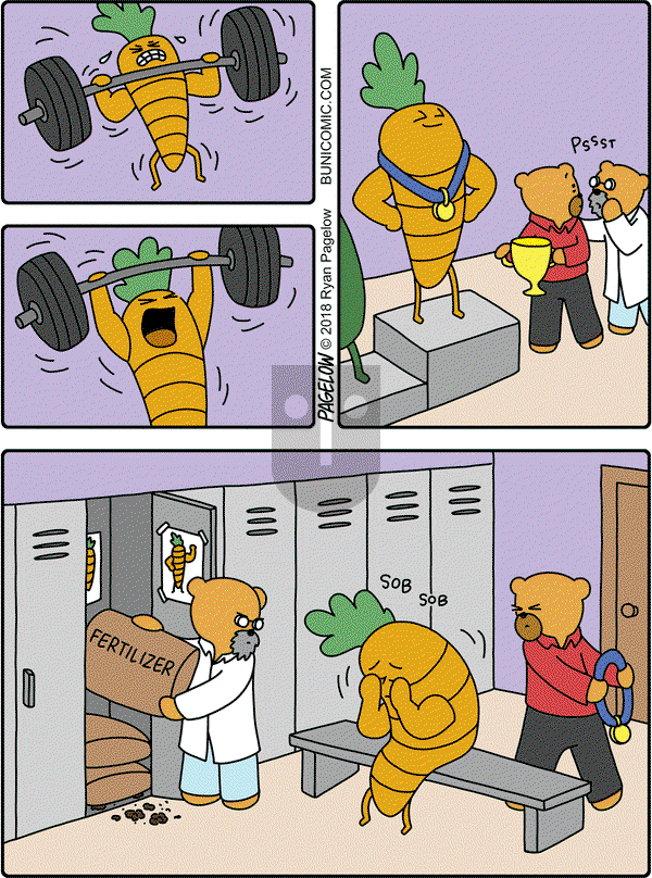Buni on Monday May 14, 2018 Comic Strip
