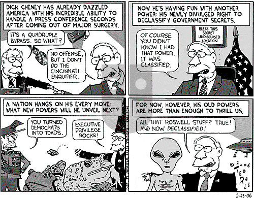 Ted Rall on Thursday February 23, 2006 Comic Strip