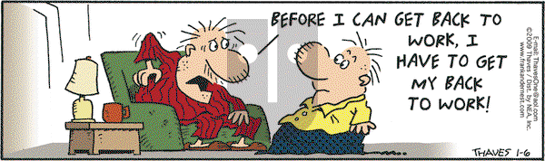 Frank and Ernest on Saturday January 10, 2009 Comic Strip