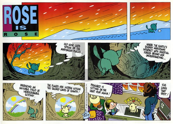 Rose is Rose on Sunday January 7, 1996 Comic Strip