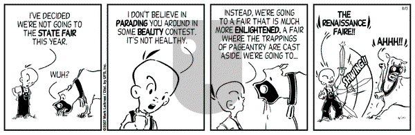 Cow and Boy Classics on Monday August 13, 2007 Comic Strip