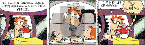 Baby Blues on Thursday July 17, 2014 Comic Strip