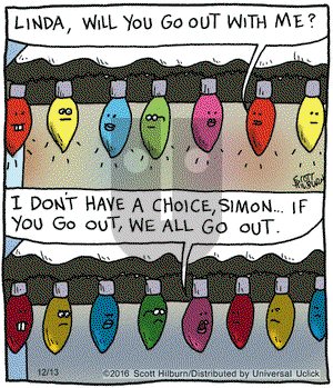The Argyle Sweater - Tuesday December 13, 2016 Comic Strip