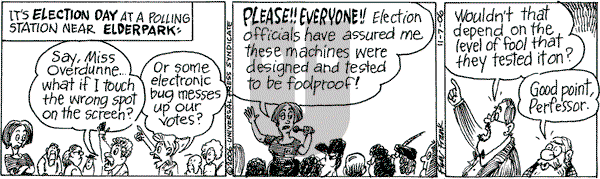 The Elderberries on Tuesday November 7, 2006 Comic Strip