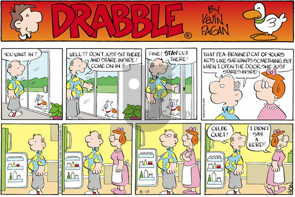 Drabble on Sunday August 13, 2006 Comic Strip