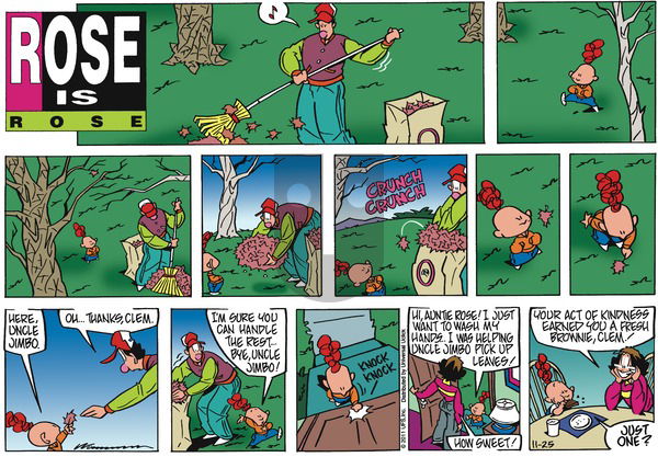 Rose is Rose on Sunday November 25, 2012 Comic Strip