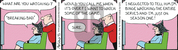 The Born Loser on Friday April 3, 2015 Comic Strip