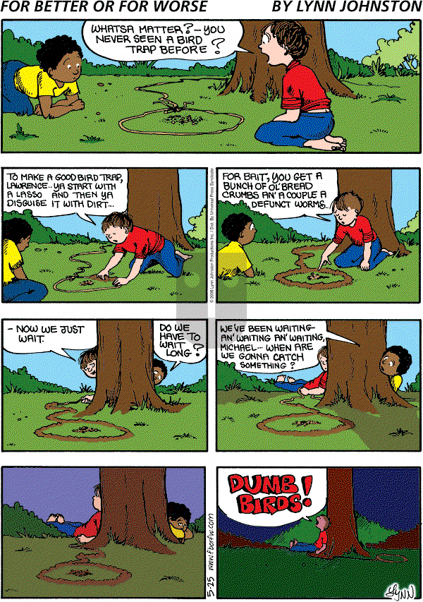 For Better or For Worse - Sunday May 25, 2008 Comic Strip