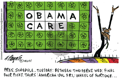Henry Payne on Monday March 24, 2014 Comic Strip