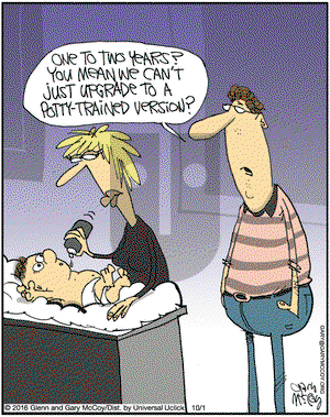 The Flying McCoys - Saturday October 1, 2016 Comic Strip