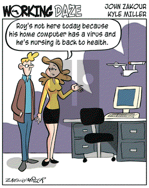 Working Daze on Friday November 26, 2004 Comic Strip