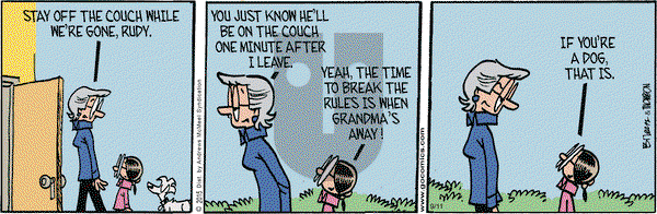 Grand Avenue on Monday September 11, 2017 Comic Strip