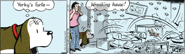 Fred Basset - Monday July 7, 2014 Comic Strip