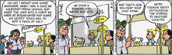 Cleats on Friday August 17, 2007 Comic Strip