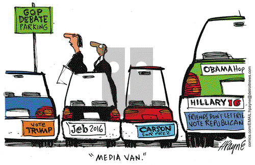 Henry Payne on Monday November 2, 2015 Comic Strip