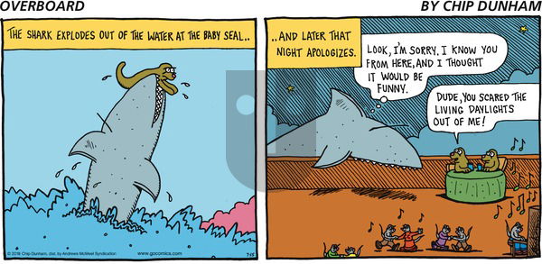 Overboard on Sunday July 15, 2018 Comic Strip