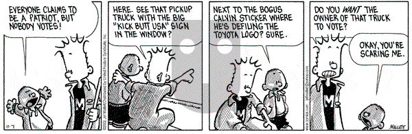 Frazz on Thursday November 7, 2002 Comic Strip