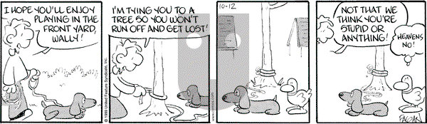 Drabble - Tuesday October 12, 1999 Comic Strip