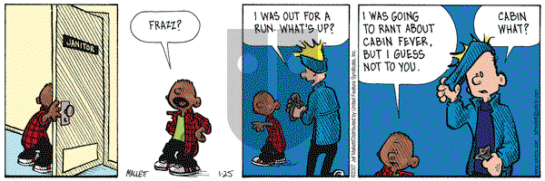 Frazz on Thursday January 25, 2007 Comic Strip