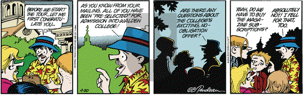 Doonesbury on Tuesday April 20, 1999 Comic Strip