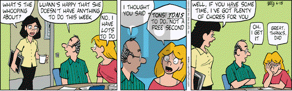 Luann on Tuesday June 15, 2010 Comic Strip