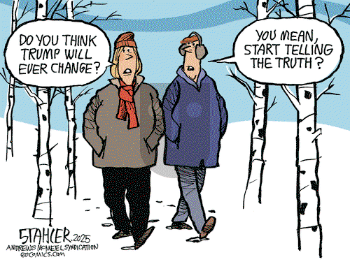Jeff Stahler on Wednesday December 3, 2025 Comic Strip