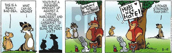 Over the Hedge on Monday August 15, 2016 Comic Strip