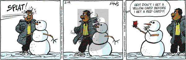 Cleats on Monday February 19, 2007 Comic Strip