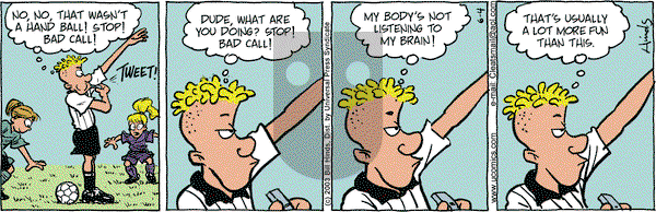 Cleats on Wednesday June 4, 2003 Comic Strip