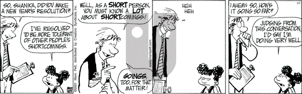 Mr. Lowe on Wednesday January 1, 2025 Comic Strip