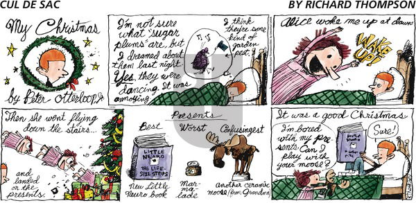Cul de Sac on Sunday December 25, 2016 Comic Strip