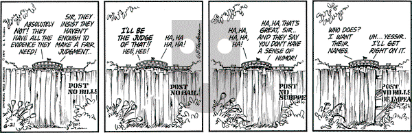 Doonesbury on Friday June 21, 1974 Comic Strip