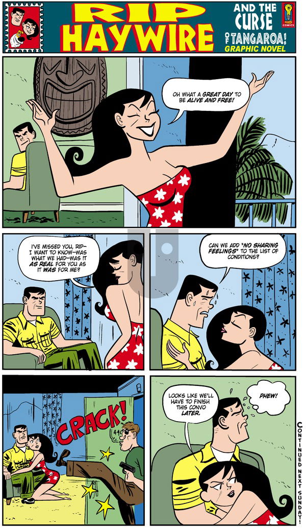 Rip Haywire on Sunday October 20, 2013 Comic Strip